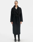 OVERSIZED BLACK LONG COAT