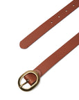 BROWN LEATHER BELT