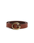 BROWN LEATHER BELT