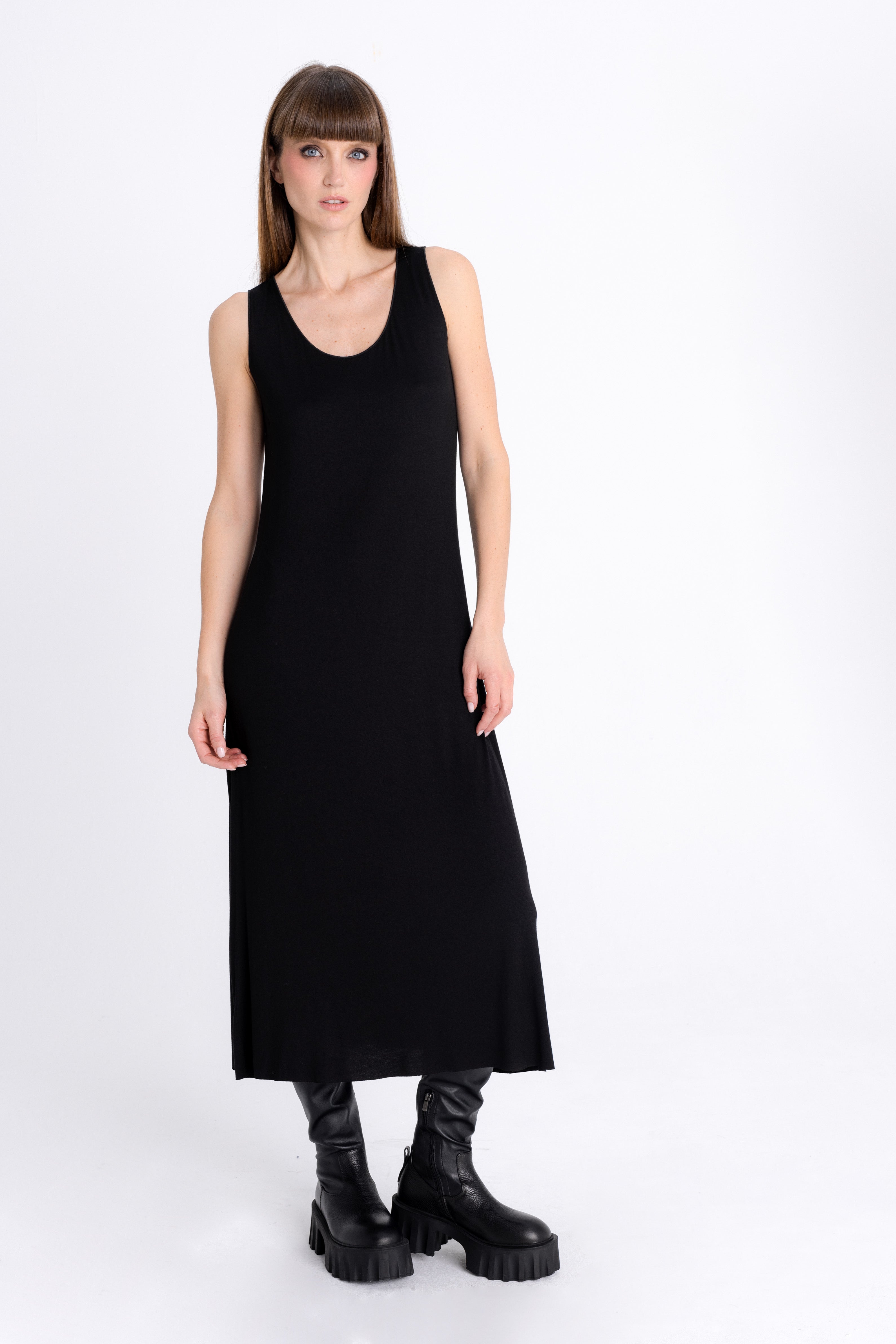 JERSEY BLACK DRESS