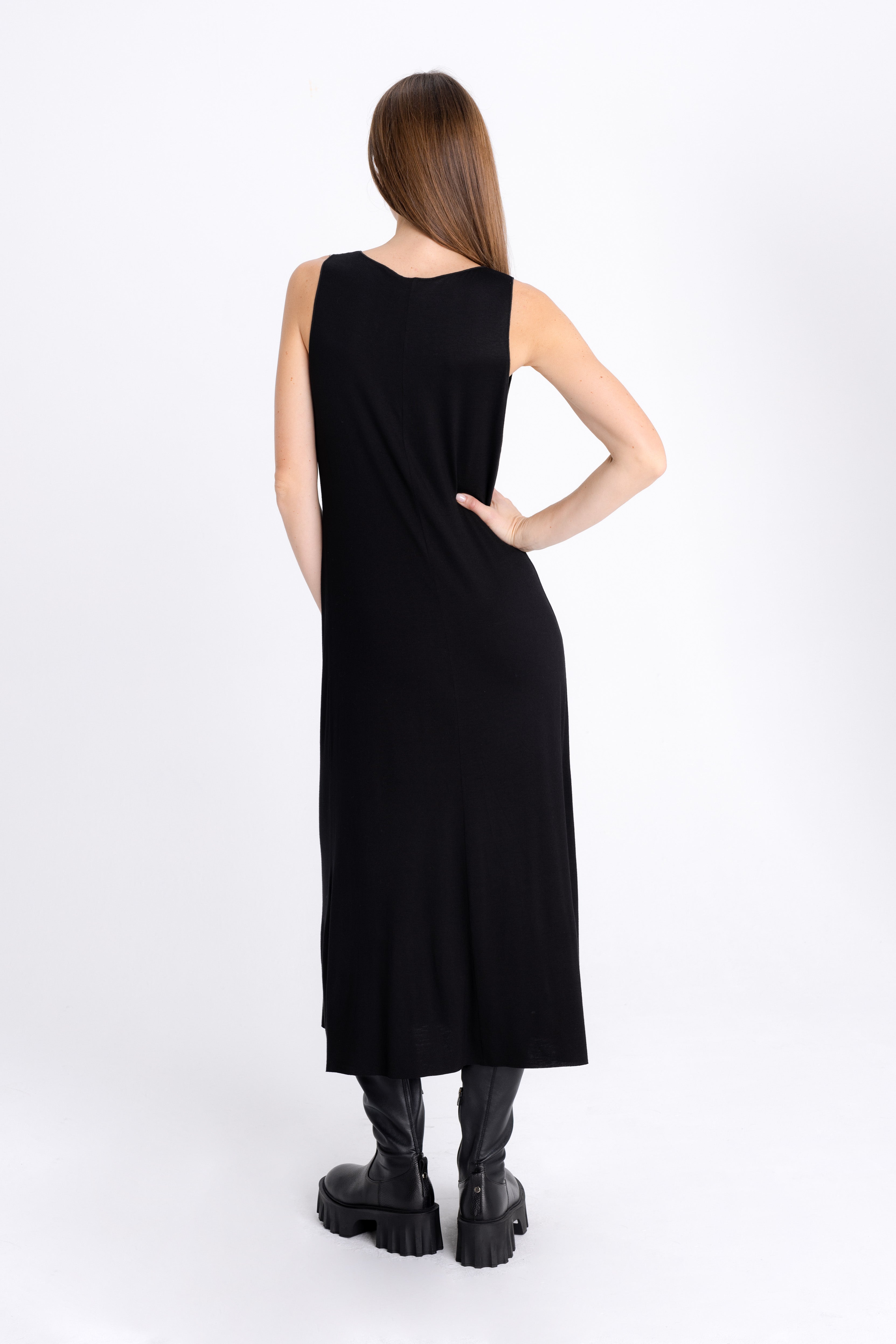 JERSEY BLACK DRESS