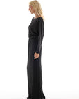 EVENING MAXI DRESS WITH KIMONO SLEEVES