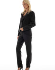 TUXEDO TYPE BLACK BLAZER