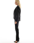 TUXEDO TYPE BLACK BLAZER