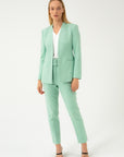 MINT FITTED JACKET WITHOUT COLLAR