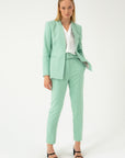 MINT FITTED JACKET WITHOUT COLLAR