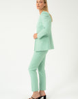 MINT FITTED JACKET WITHOUT COLLAR