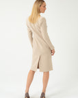 BEIGE DUSTCOAT TYPE DRESS