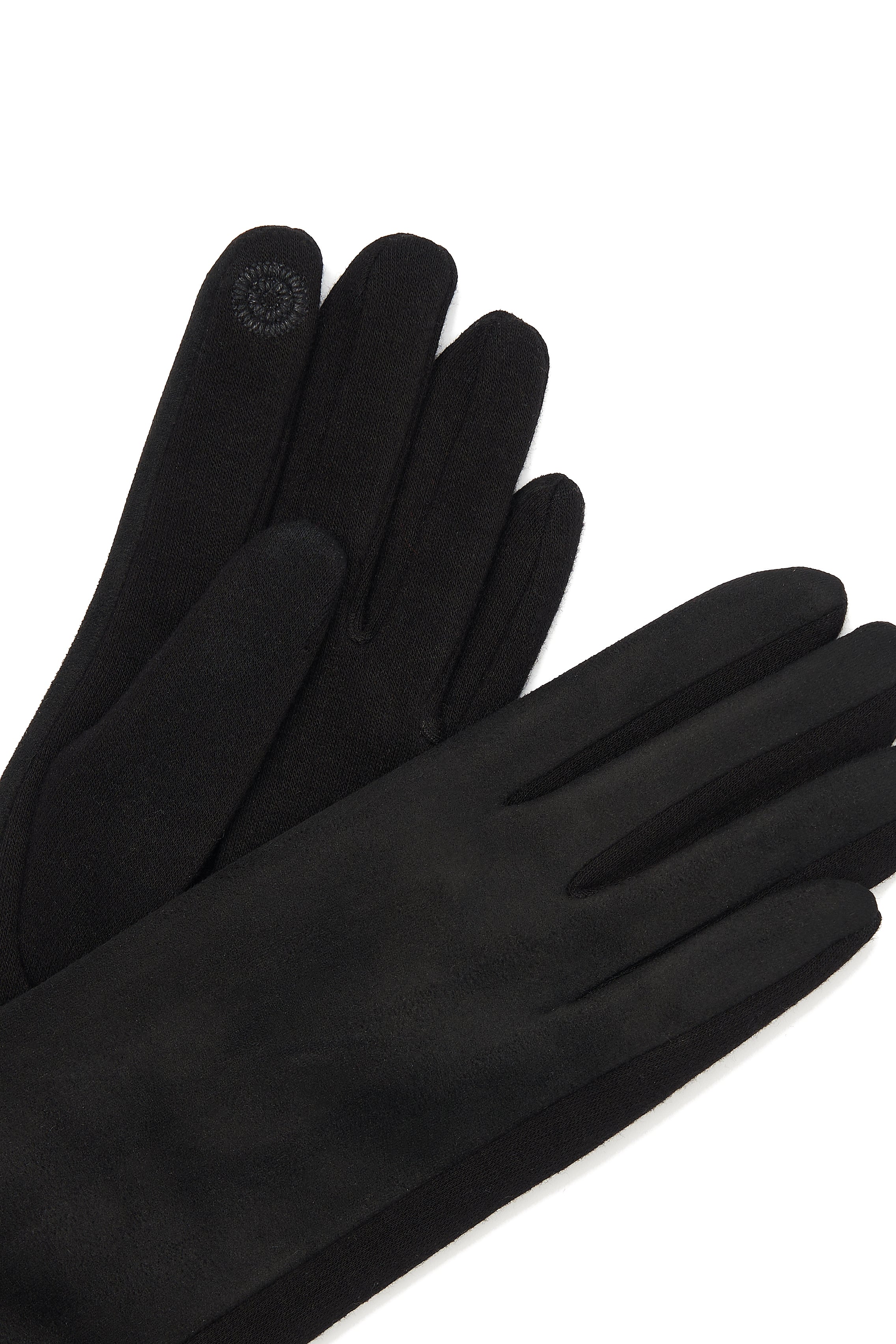 JERSEY LONG BLACK GLOVES