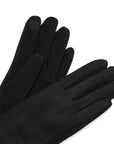 JERSEY LONG BLACK GLOVES