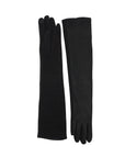 JERSEY LONG BLACK GLOVES