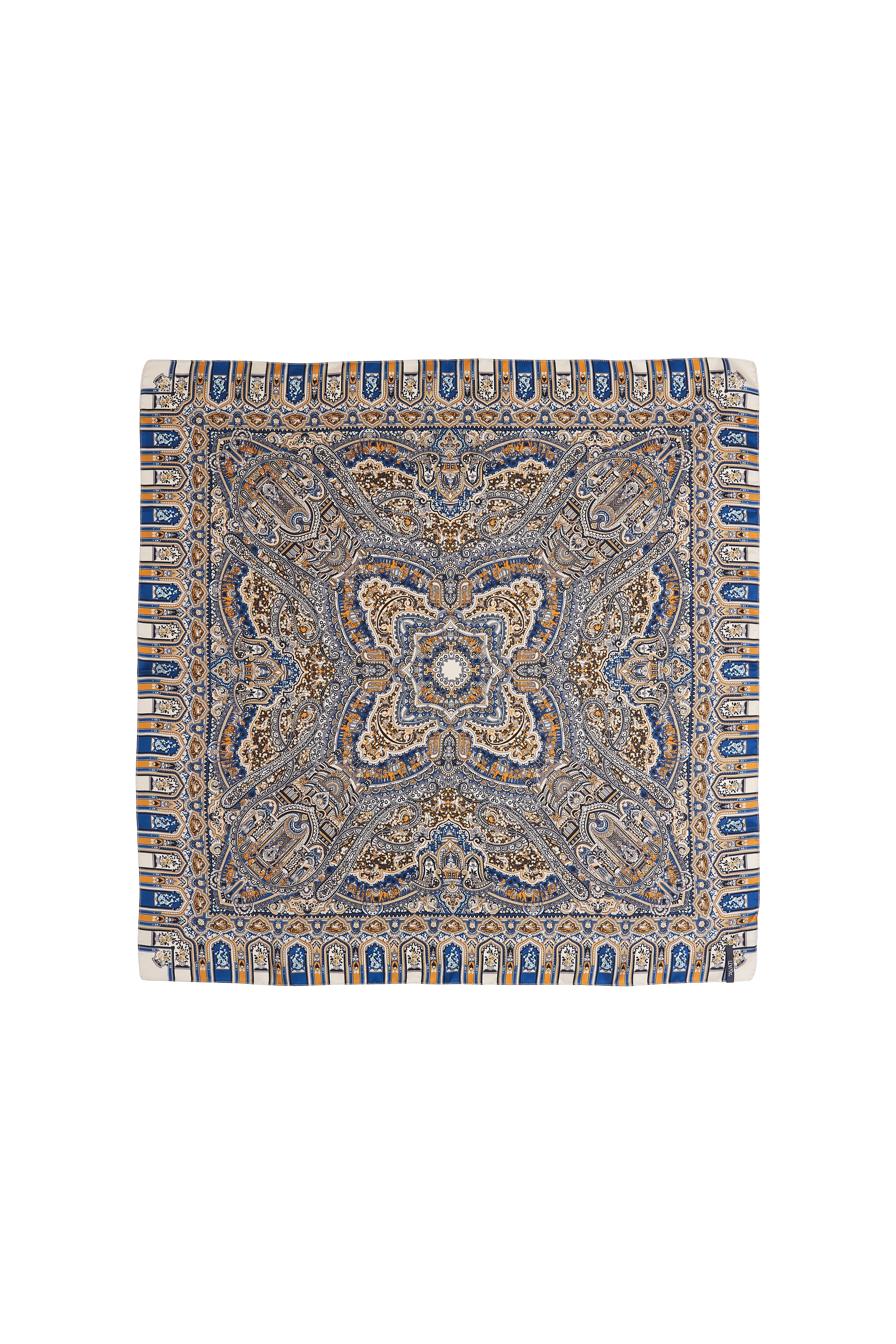 100% SILK PRINTED SCARF