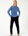 PURE WOOL LIGHT BLUE SWEATER