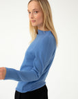 PURE WOOL LIGHT BLUE SWEATER