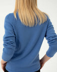 PURE WOOL LIGHT BLUE SWEATER