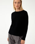 PURE WOOL BLACK SWEATER