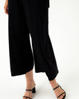 BLACK JERSEY CULOTTES