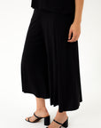 BLACK JERSEY CULOTTES