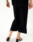 BLACK JERSEY CULOTTES