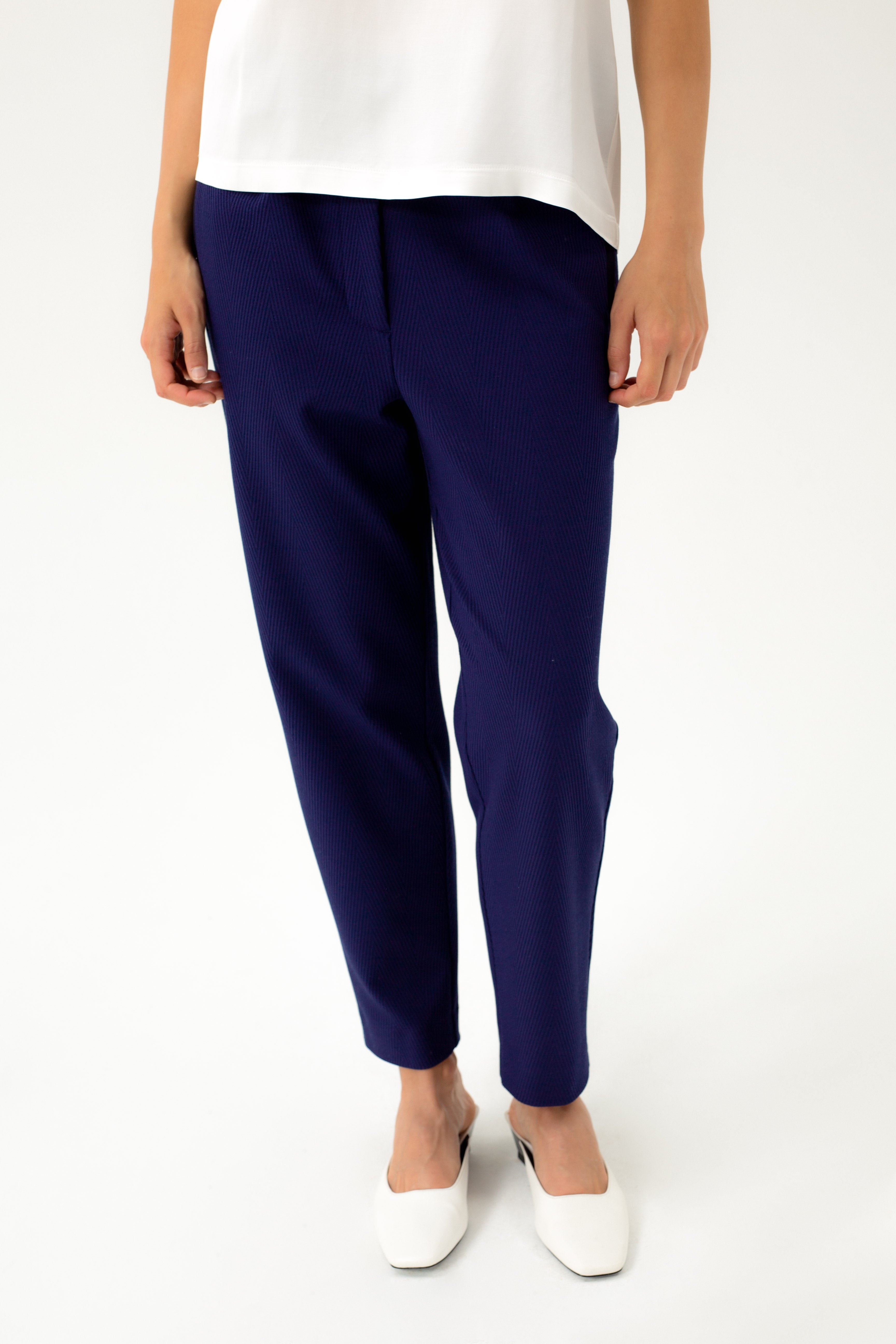 NAVY JOGGER TROUSERS