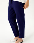 NAVY JOGGER TROUSERS