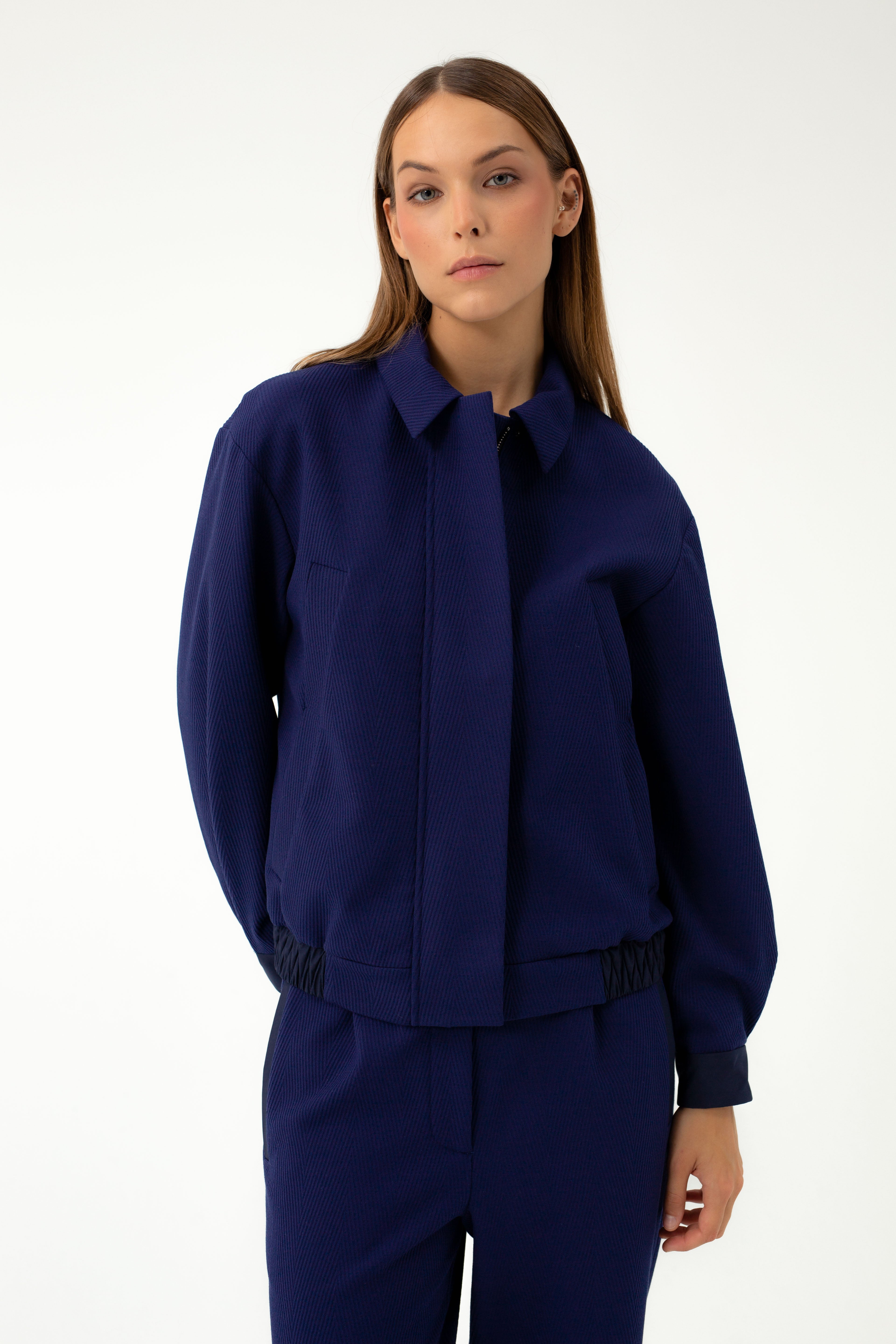 BLUE BOMBER JACKET