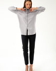 BAMBOO GREY LOOSE FIT SHIRT