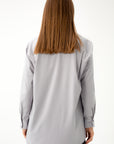 BAMBOO GREY LOOSE FIT SHIRT