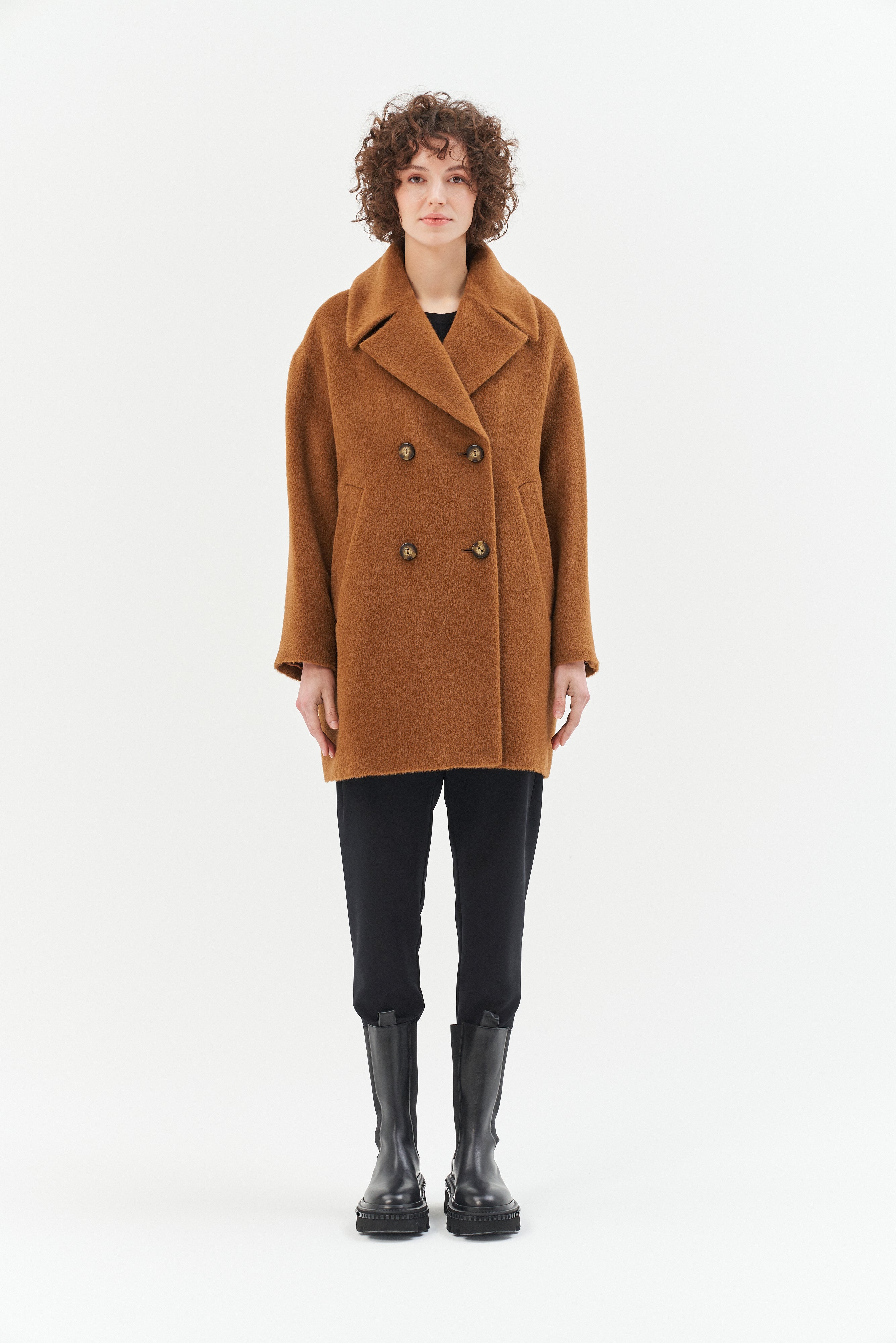 OVERSIZED TOPCOAT CAMEL