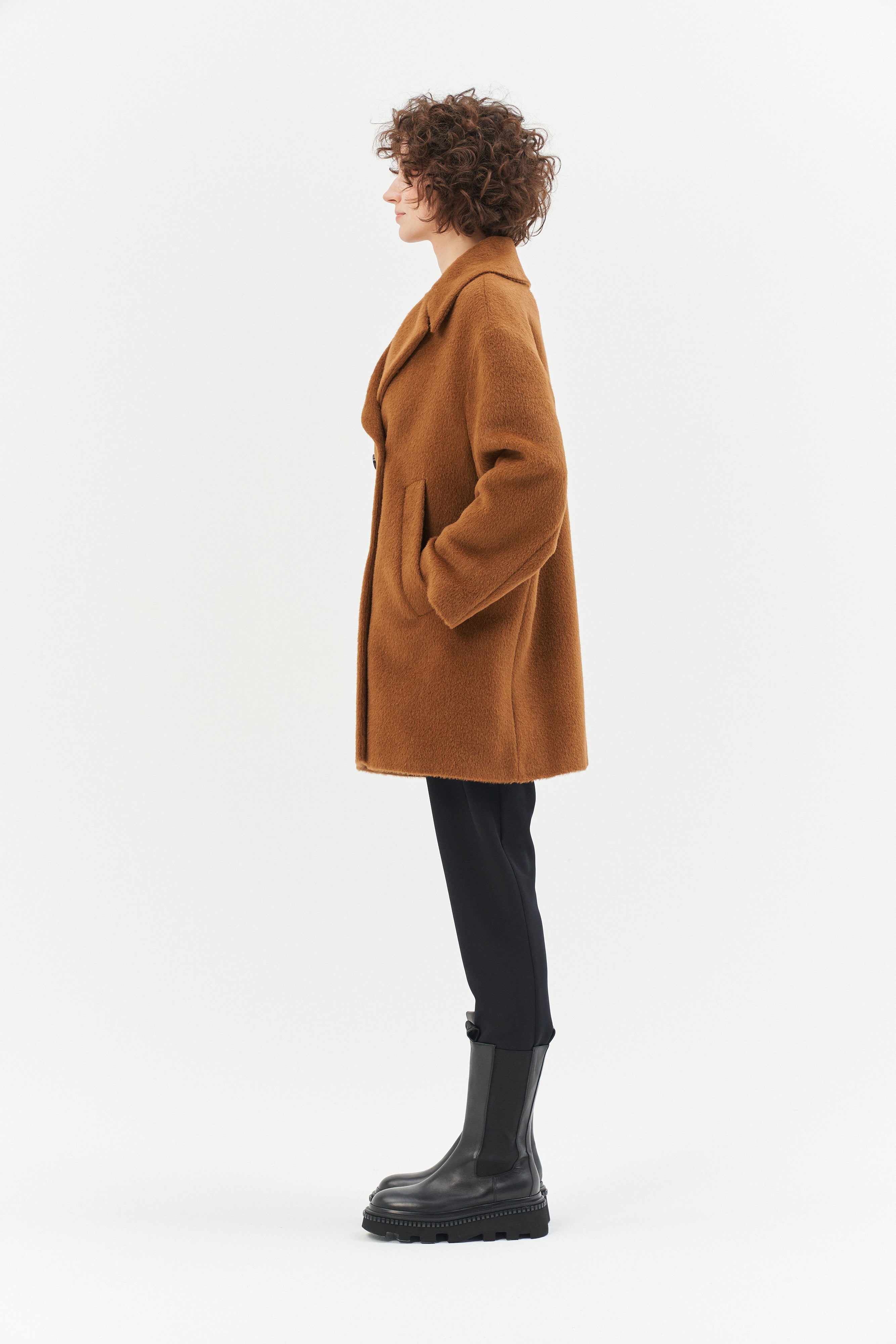 OVERSIZED TOPCOAT CAMEL