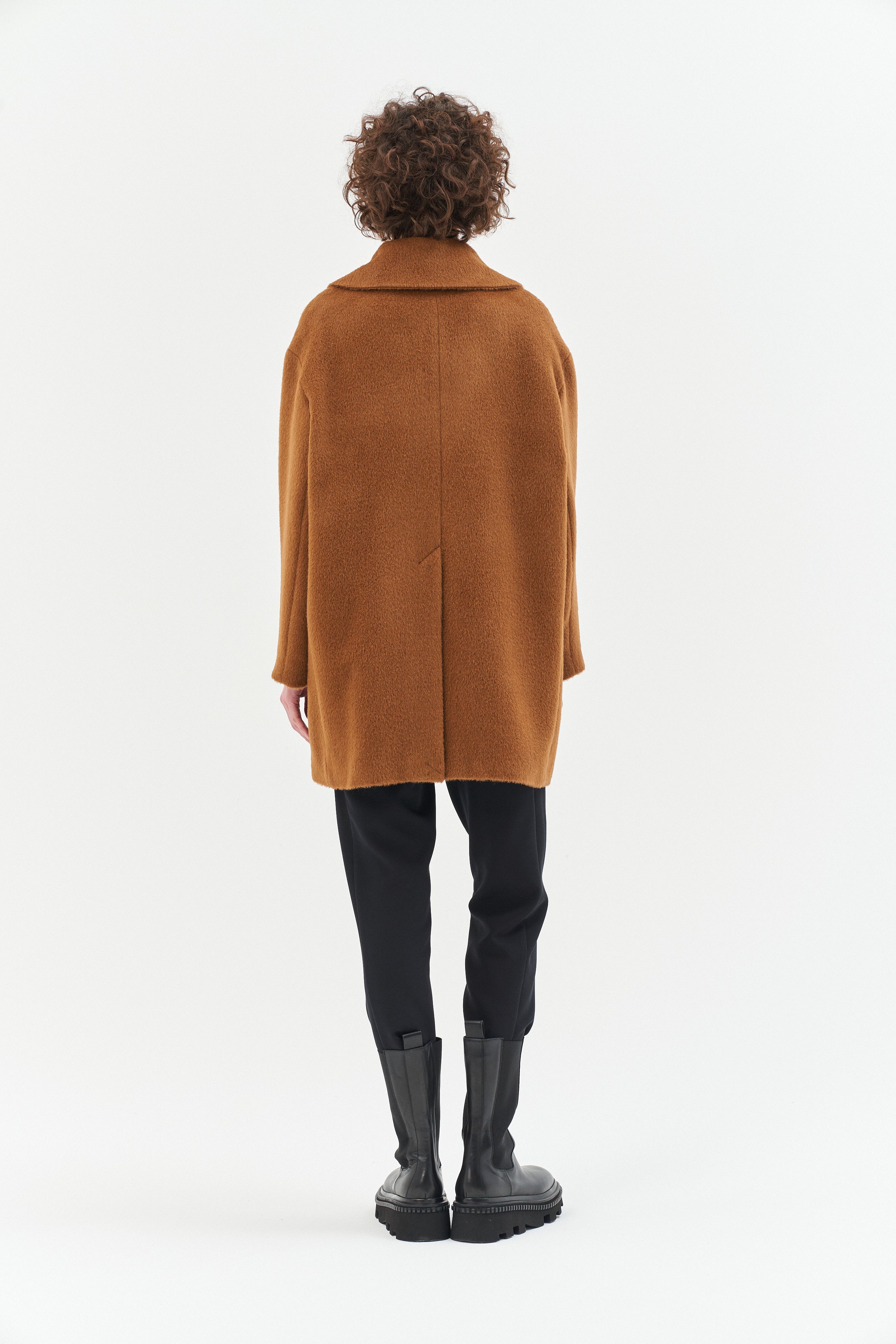 OVERSIZED TOPCOAT CAMEL