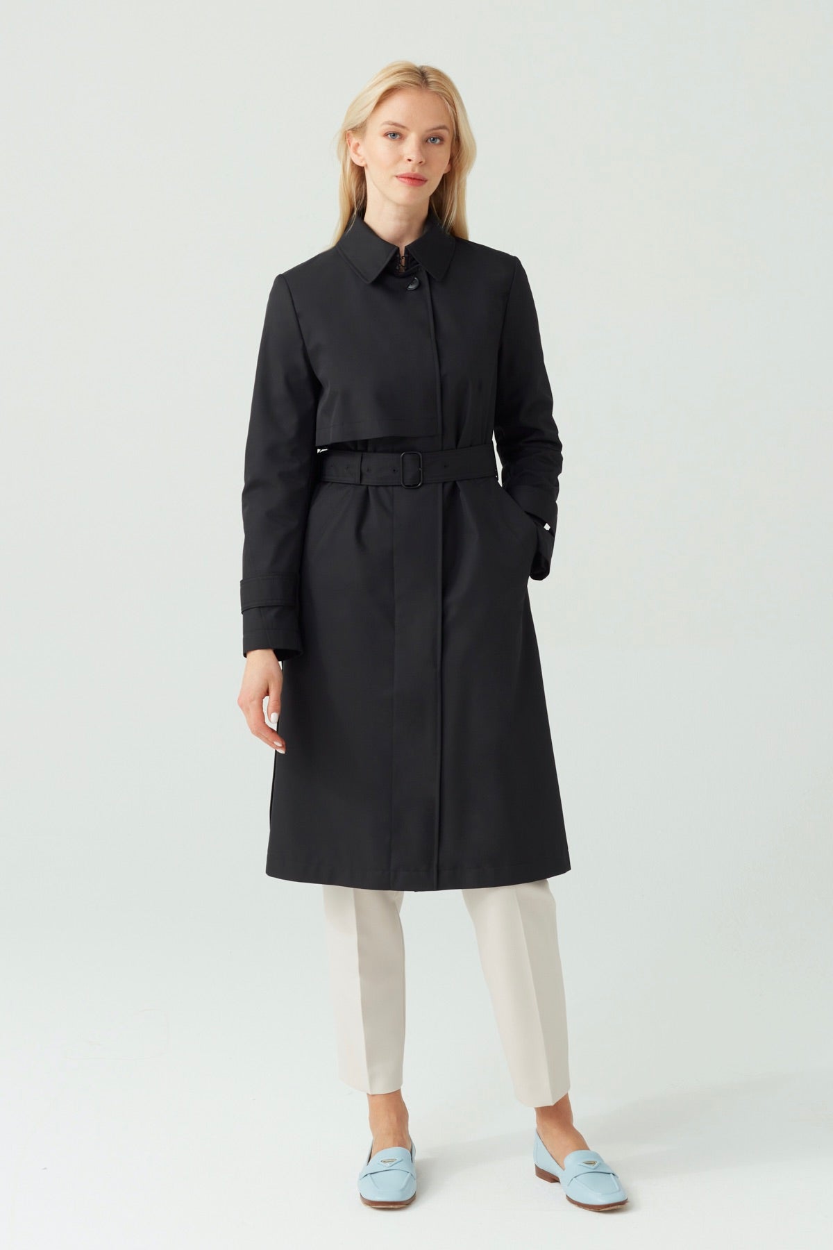 TIMELESS TRENCH COAT IN BLACK