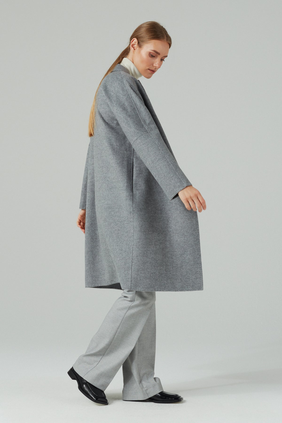 WOOL RICH CHIC COAT GREY