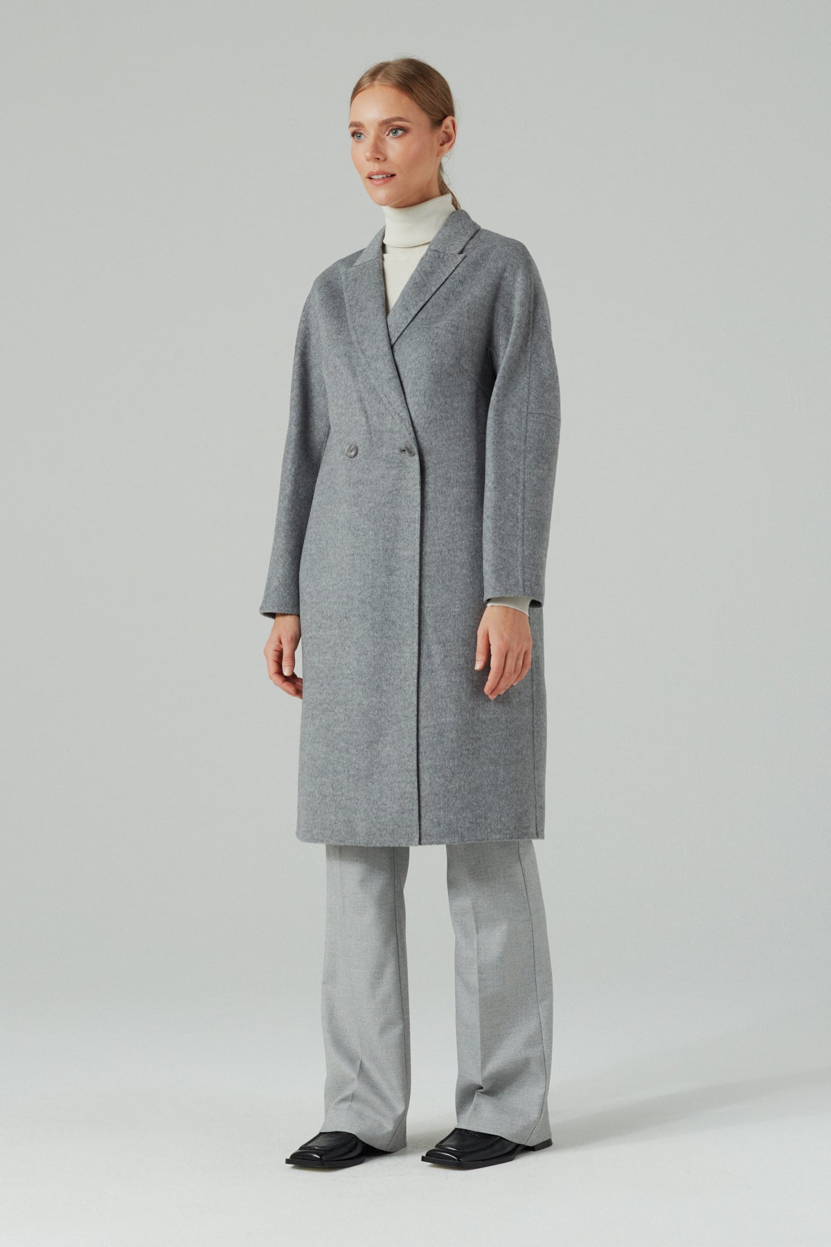 WOOL RICH CHIC COAT GREY