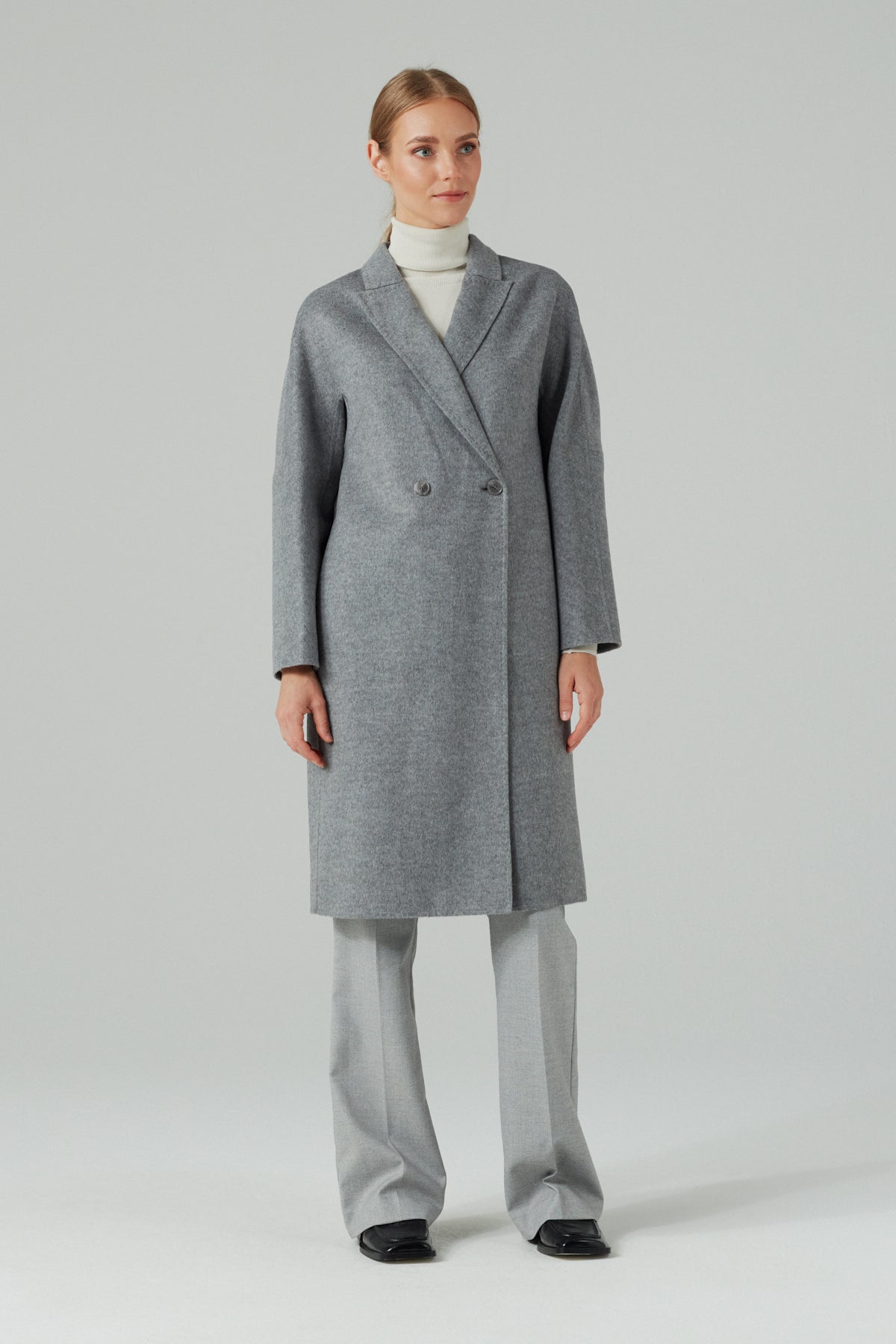 WOOL RICH CHIC COAT GREY