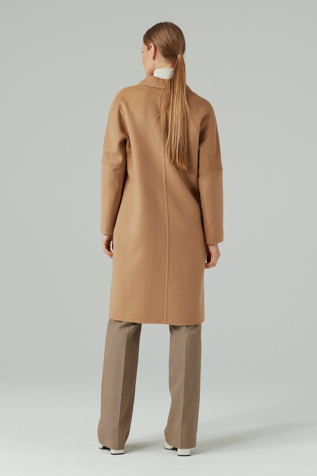 WOOL RICH CHIC COAT CAMEL