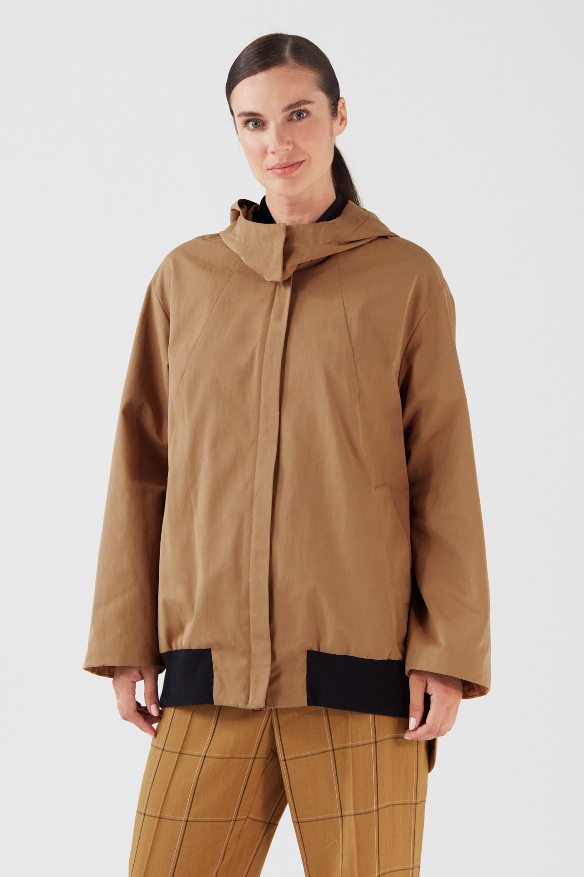 SOFT WATER REPELLENT RAINCOAT