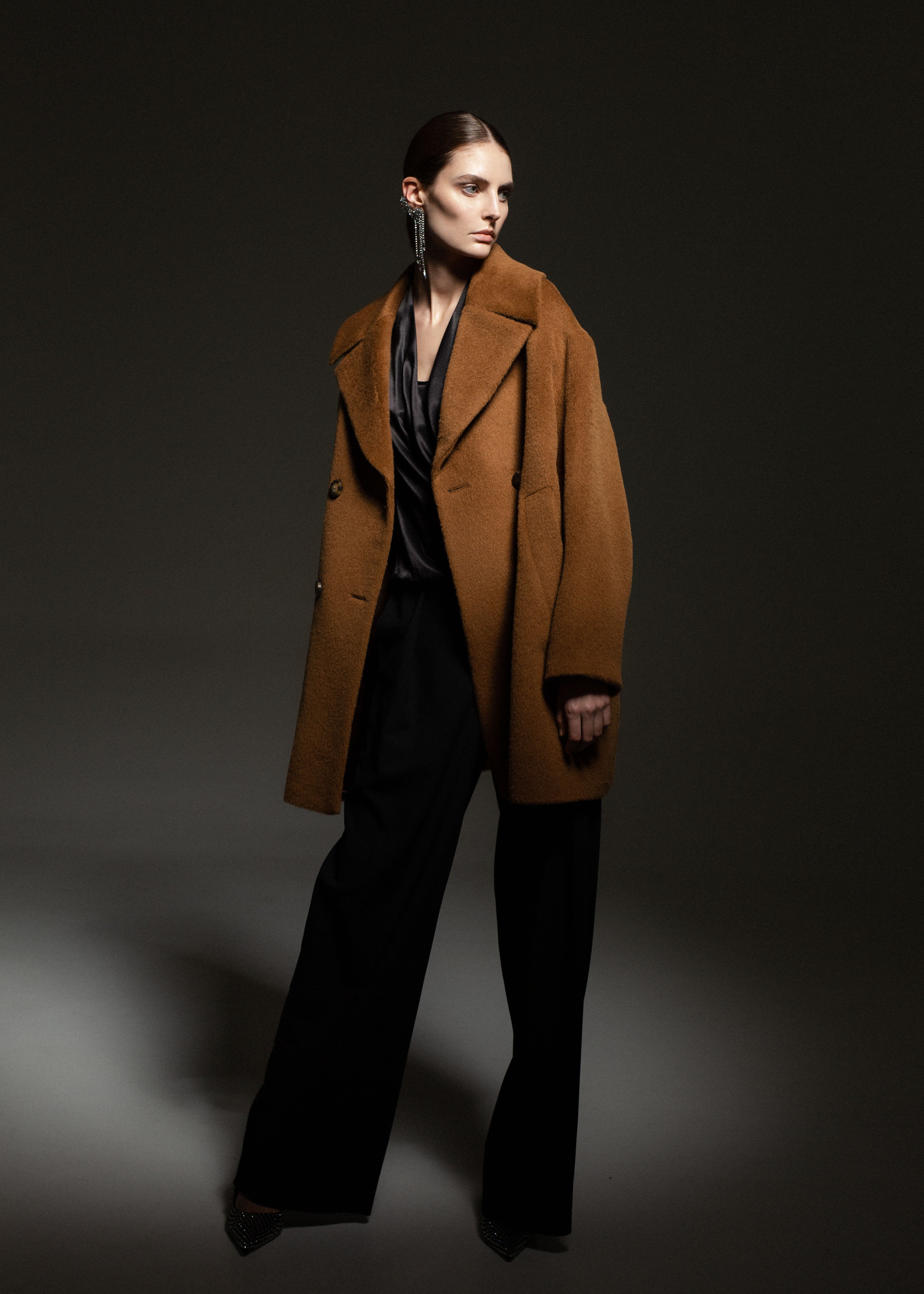 OVERSIZED TOPCOAT CAMEL
