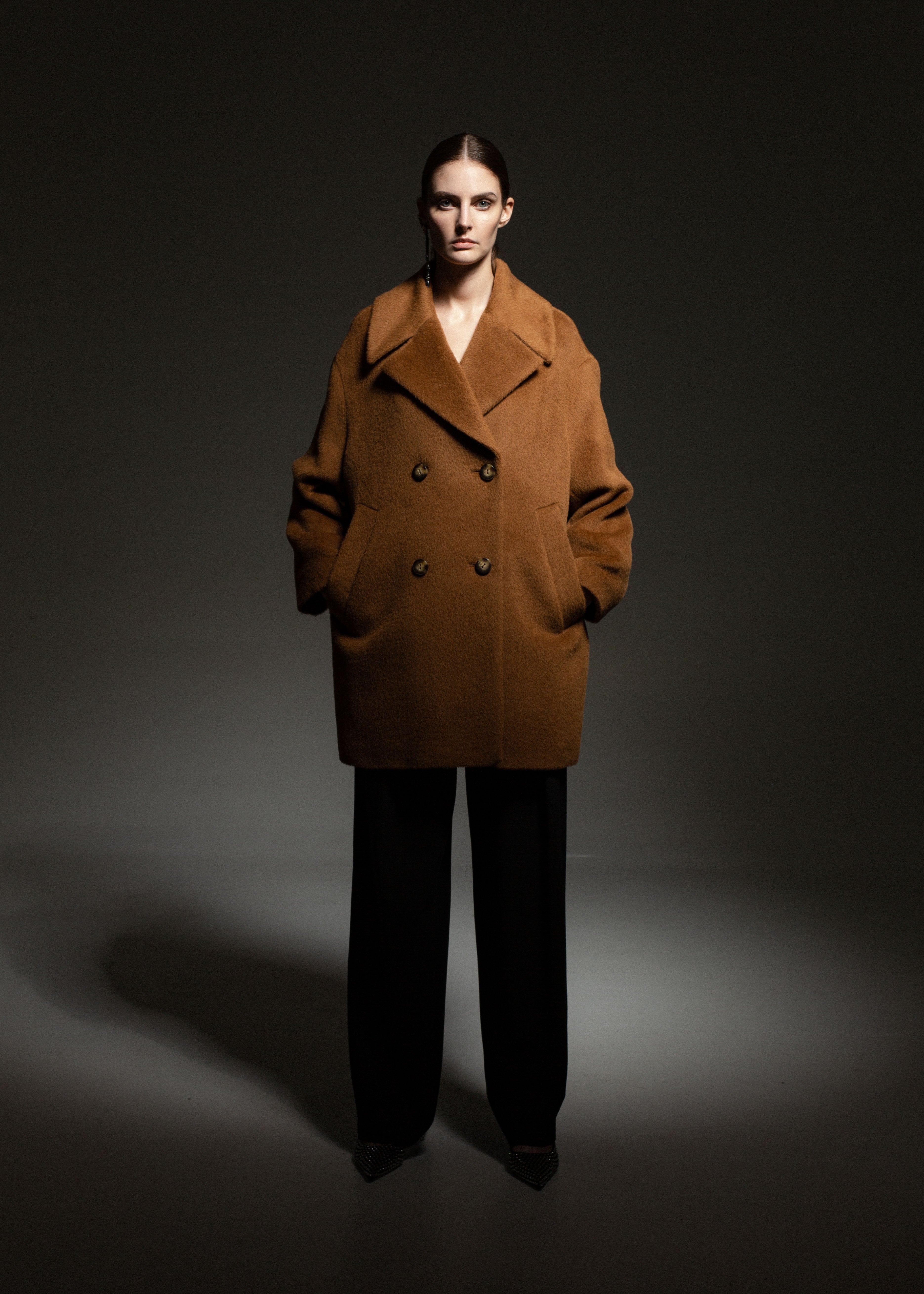 OVERSIZED TOPCOAT CAMEL