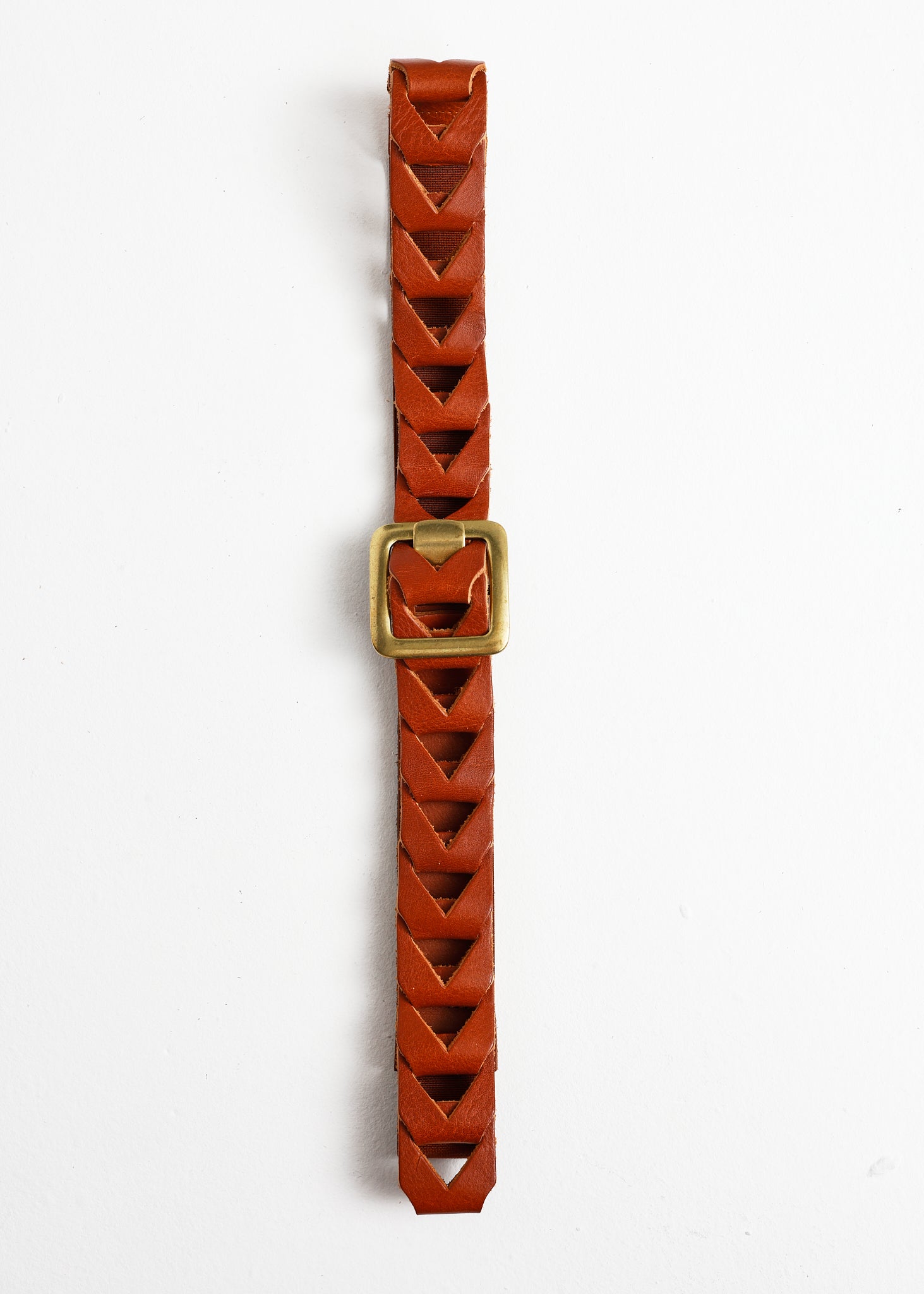 LEATHER BELT HAZEL