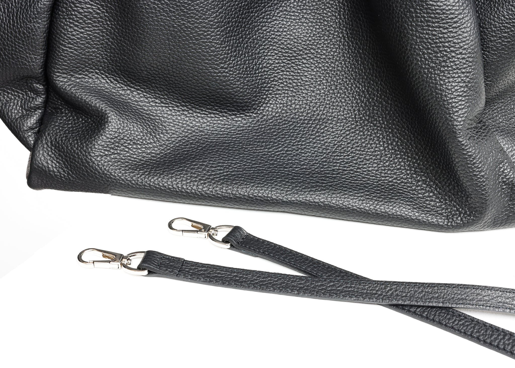 LONG HANDLE HANDBAG BLACK