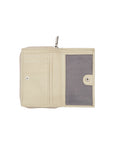 LEATHER SAND-COLORED WALLET