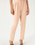 TAPERED PEACH TROUSERS