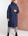 Padded Parka Thermo Blue