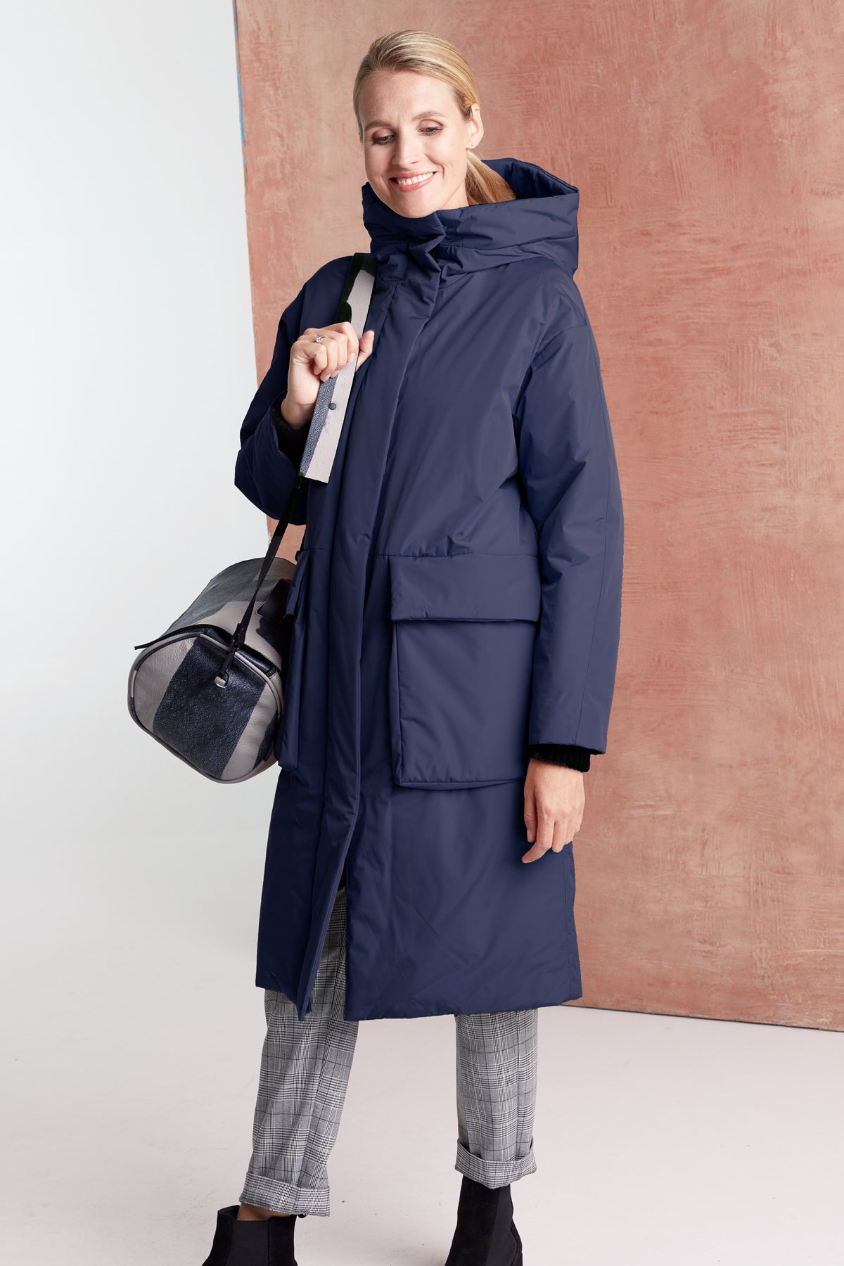 Padded Parka Thermo Blue
